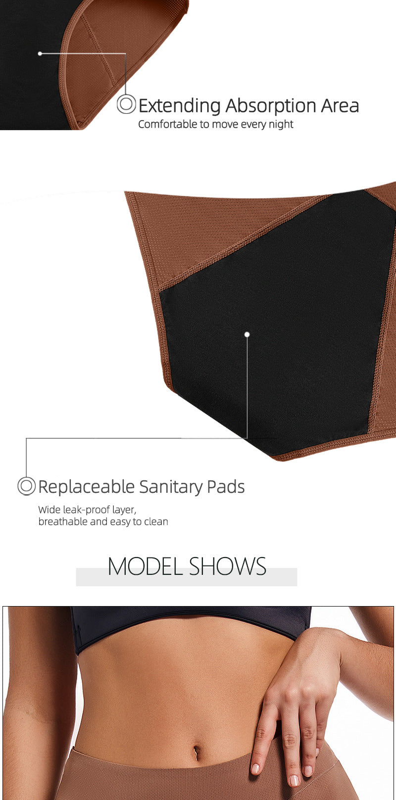 Sanliva Everyday Hero Periodenunterwäsche Apricot