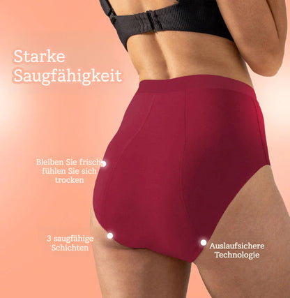 Sanliva Everyday Hero Periodenunterwäsche Karamellorange