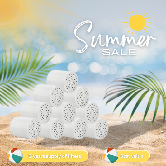 The Peace of Mind Supply - 10x Replacement Shower Filters