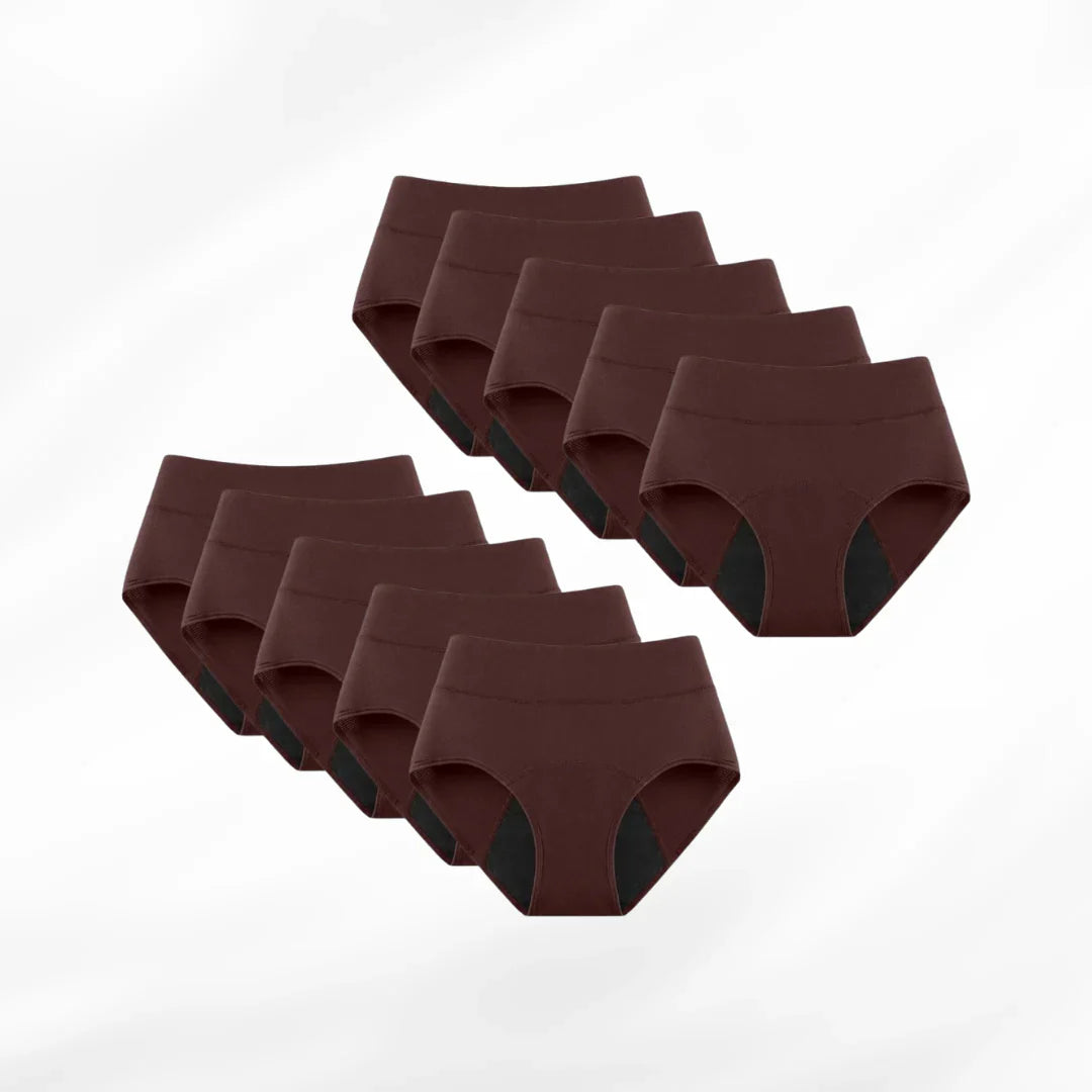 Sanliva Everyday Auslaufsichere Unterwäsche (10-pack)