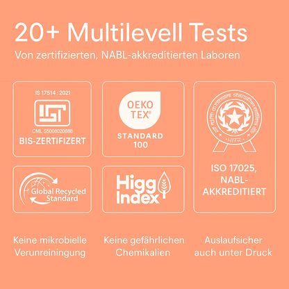 Sanliva Everyday Hero Periodenunterwäsche Karamellorange