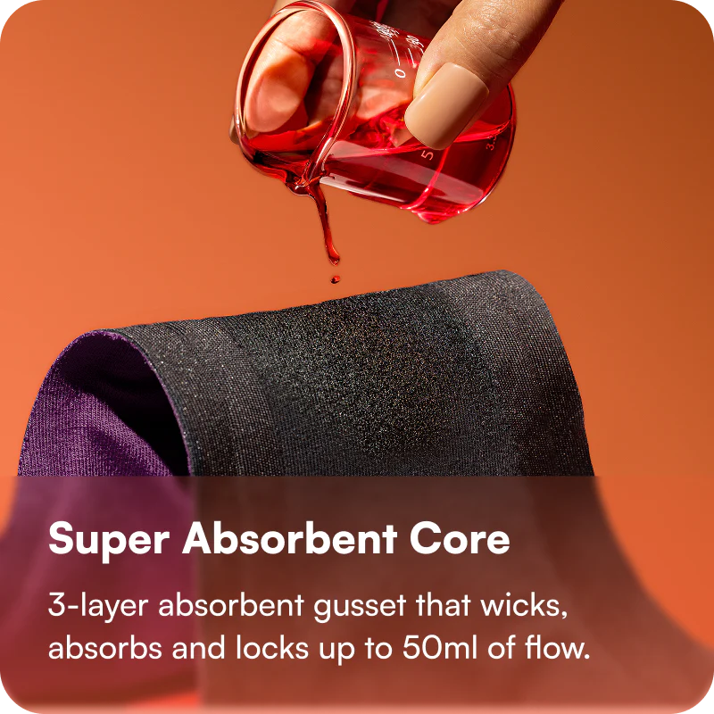 Sanliva Everyday Auslaufsichere Unterwäsche (5er-Pack)